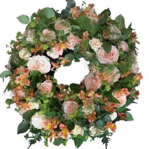 rundbunden begravningskrans