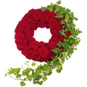 krans till begravning