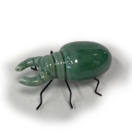 Keramisk dekoration - skalbagge